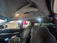 Black Suede Headliner Material – 120″ x 60″ – Tube Packaging#//