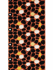 NEW Ikea LAKEMALVA Pre-cut Fabric Orange, Cat Print for Cushions 59×118″