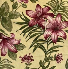 Bryant Industries Tropical Floral Fabric Indoor Outdoor BryantGuard 5 Yds x 54″W