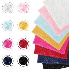 Horbaunal Navy Blue Glitter Tulle Fabric Rolls 54 1 Yard, Blue-star&moon
