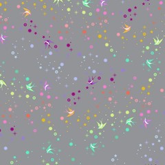 NEW RELEASE Tula Pink GRAYWORKS Birthmark Street in Carbon Cotton Fabric