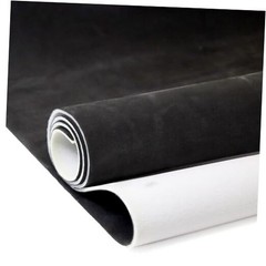 Suede Auto Headliner Fabric with Foam Backing – Interior 54″ L × 60″ W 1 Black