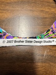 Mardi Gra Face Masks Costume 1/3 yard 100% Cotton Free Shipping