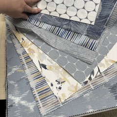 Fabric Samples 36 Page Book Villa Nova Hana 14×16” Pieces