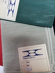 S. Harris Designer Discontinued Fabric Samples, Decor Lot 9 (8)