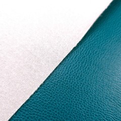 Teal Blue Pebble Grain Faux Leather Vinyl Fabric Upholstery 54″ By The Yard