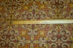 3 yds Bryant Fabric Montgomery Outdoor Canvas Upholstery Brown 54″ x 114″ btp