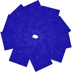 10Pcs Royal Blue Felt Fabric Sheets 7 x 11 for DIY Crafts Sewing Halloween
