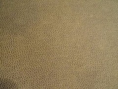 RICHLOOM BRYANT SMOKE FAUX LEATHER VINYL BROWN UPHOLSTERY FABRIC BTY 310FS