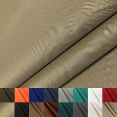 Foreate Waterproof Canvas Fabric by The Yard Pre-cut 1 Yard(58″ x 36″), Khaki