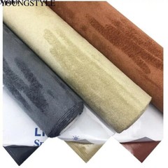 Self Adhesive Faux Suede Fabric Wrap Film Sticker Leather Cloth Car Decoration
