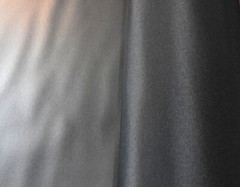 “BY THE YARD” BLACK MICRO FIBER WITH PVC Backing, 59″ wide, HANDBAG FABRIC