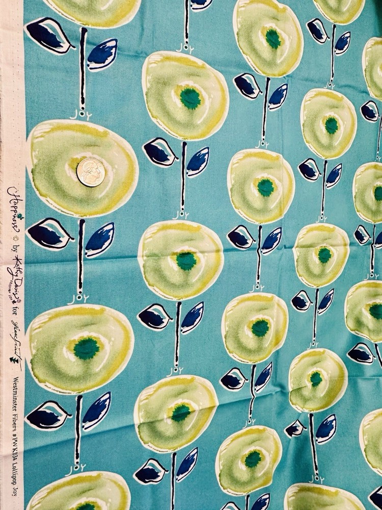VTG Happiness Kathy Davis Westminster Fibers #PWKD34 Lollipop Joy (26” X 43”Yd)
