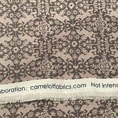 Unicorn Fabric By Camelot Fabrics Grey 51 In L X 44 In W