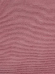 Pink Corduroy Fabric 68 x 44 Inches 16 Wale