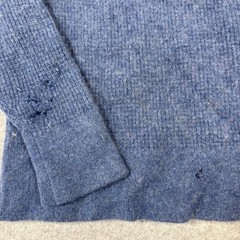 5 Cashmere Sweater Lot Purple Red Blue Brown Damaged Craft Recycle Cutter