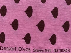 Dessert Divas Chocolate Candy Robert Kaufman Cotton Quilting Fabric 20″x42″
