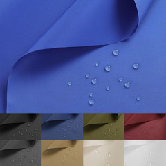 Nylon Fabric, 58″ W 420D Waterproof Fabric 5 Yard Ripstop Nylon Material Outdoor
