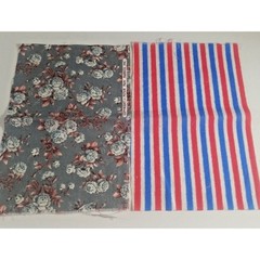 Blue Fabric Quilting, Crafts, Sewing Cotton & Cotton Blend 9″ x 6″ Lot of 31