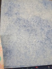 12 Fabric Scraps multicolor various patterns