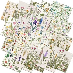 20 Pcs 10”x10” Wildflower Quilting Fabric Square Wildfloral Precuts Quilted…