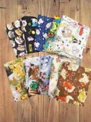 Assorted Cat Kitten Themed Fold Assortment 10 Yard Bundle Cotton Fabric