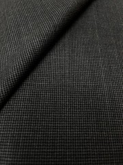 $38 for 2 Yards Real 100% Wool Fabric Suiting, (Micro Check Style)