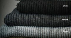 Rib Cuff Waist band Fabric,Chunky Stretch Knitted, 1 Meter Length,100cms Wide