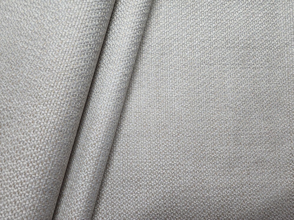 Upholstery Fabric – Resists Stains Yarn Dyed Basketweave Solid – Ivory
