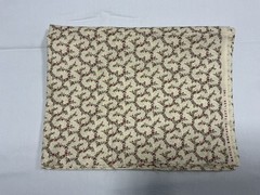 Vtg Marcus Brothers Textiles Inc Florals on Cream Cotton Fabric 36in x 44in