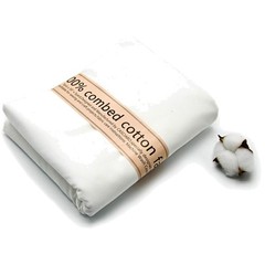 Soft White Cotton Poplin Fabric – 5 Yards, Perfect for Embroidery and DIY Crafts