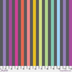 NEW RELEASE Tula Pink GRAYWORKS Birthmark Street in Carbon Cotton Fabric