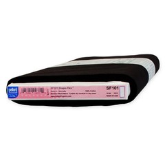 Pellon SF101 Shape-Flex Interfacing Black 20″ x 10 Yards By The Bolt Fusible