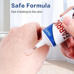 5x60ML Fabric Glue for Clothing – Permanent Washable Adhesive, No-Sew Clear Fusi