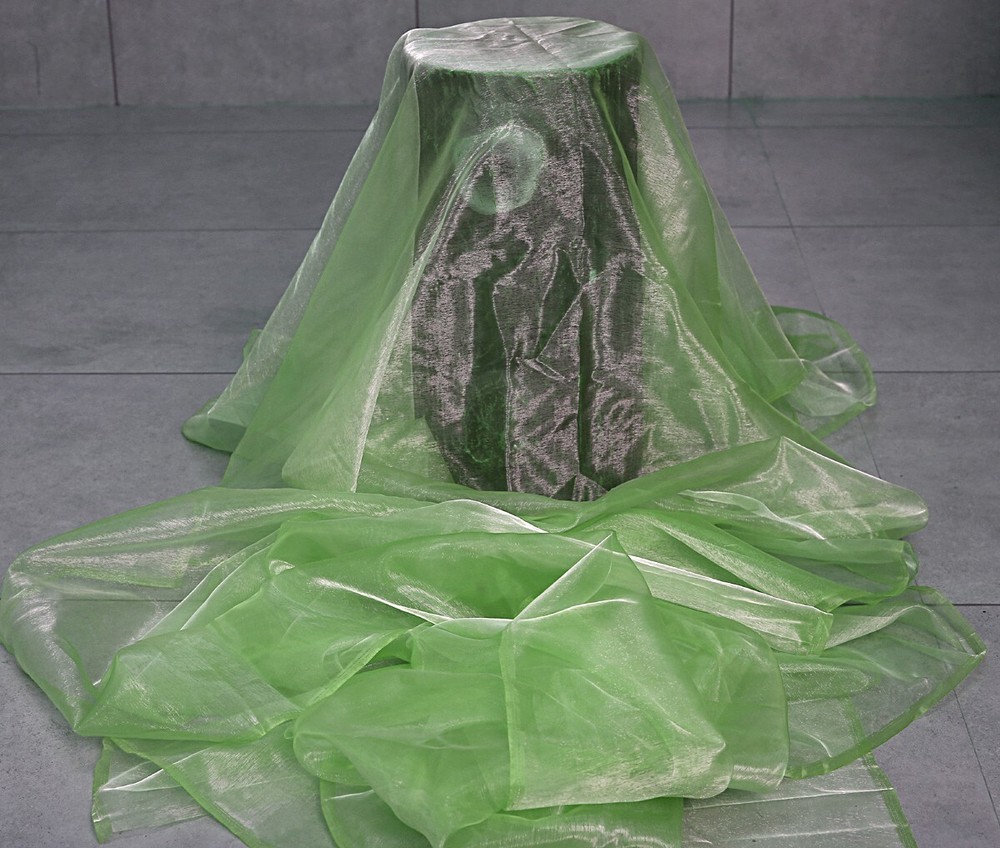 50 YARD Organza Fabric 45″ W Crystal Sheer Sewing Craft DIY Wedding Party Décor