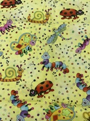⚜️Lot of 3 Half Yds Whimsical Nature Cotton Quilt Craft Fabrics 1.5 yds Total