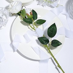 2 WHITE 1.5″ x 6 yards Chiffon RIBBON Rolls Wedding Party Events Crafts Supplies