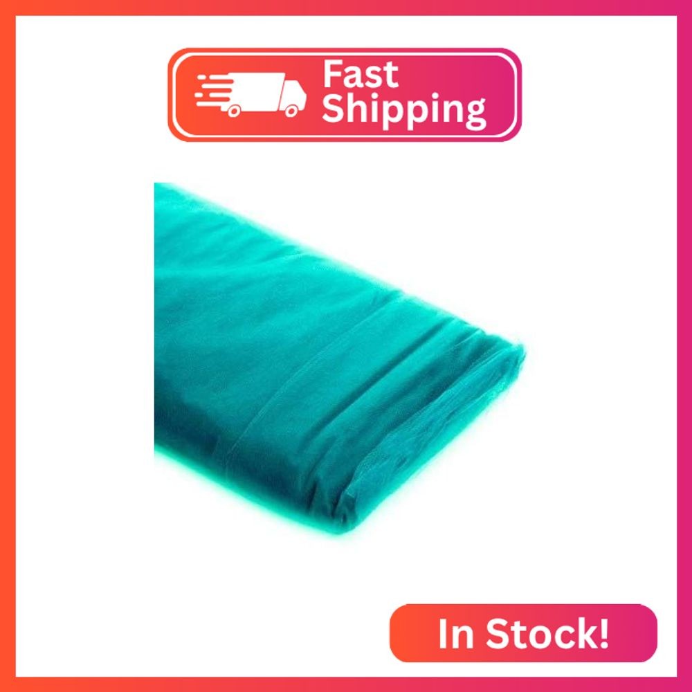 Valentina Textile Inc, 54″ by 40 Yards (120 ft) Fabric Tulle Bolt for Wedding an
