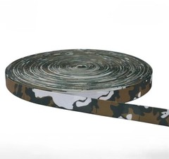 Width 2.5cm Camouflage Webbing Non-elastic Edging Strips Bag Strap for DIY