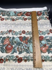 Vintage Waverly “Roanoke Document” Bonded Cotton Fabric – 52” x 44″