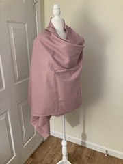 Pink Midweight Wool Jersey Fabric 60” Wide, 2 Yards 5”