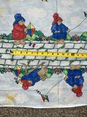 Paddington Bear fabric 1-2 Yards 60” Wide Kites Sun Outside Juvenile