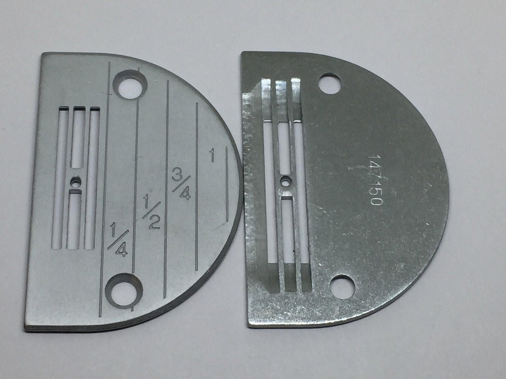 147150LG Needle Throat Plate Silver (Light To Medium Work) For Industrial