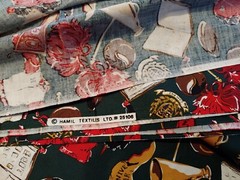 4.66 yards Hamil Textiles University Cheer Sports Craft Fabric 44″w