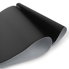 Black Waterproof Faux Leather Fabric Boat Upholstery Marine Vinyl 54″ Wide
