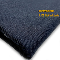 Denim 8.5OZ Thick Twill Cotton by the Yard 62″ Wide Indigo Blue 2Yards