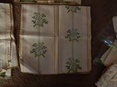 MIXED LOT 7 ASSORTED STYLES COLORS UPHOLSTERY/DRAPERY FABRIC SAMPLES WESTGATE