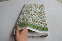 Rajputana Hand Printed 100%Cotton 4 Yard Fabric NO TARRIF CHARGES 100% ✅ZK-16#