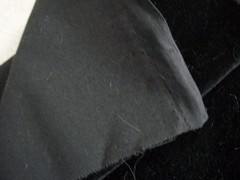 German Mohair for Bearmaking, Black, 4mm Dense Straight 27″ x 12″