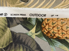 New 10.75 yd Tommy Bahama Beach Bounty Tangelo Waverly Outdoor Fabric-4.75yd&6yd